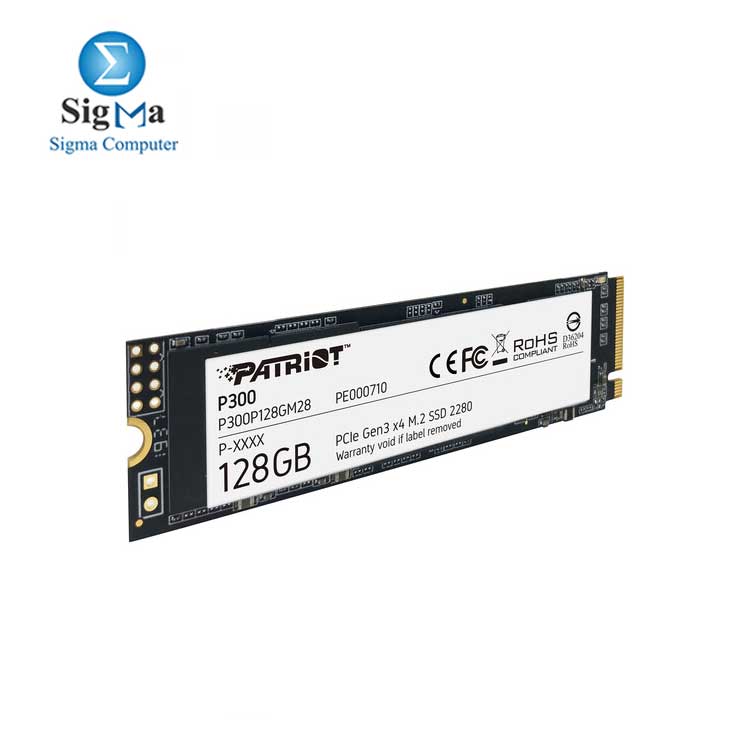 Patriot 128GB P300 M.2 2280 PCIe SSD