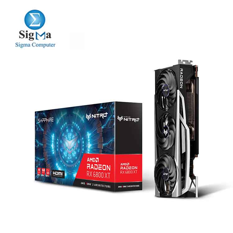 Sapphire  Nitro+ AMD Radeon RX 6800XT PCIe 4.0 Gaming Graphics Card with 16GB GDDR6