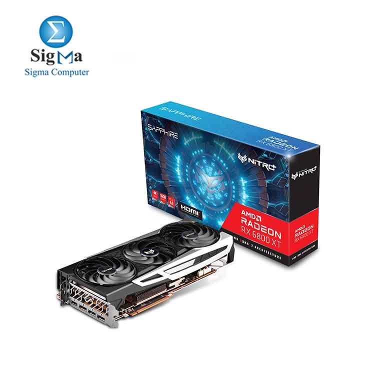 Sapphire  Nitro  AMD Radeon RX 6800XT PCIe 4.0 Gaming Graphics Card with 16GB GDDR6