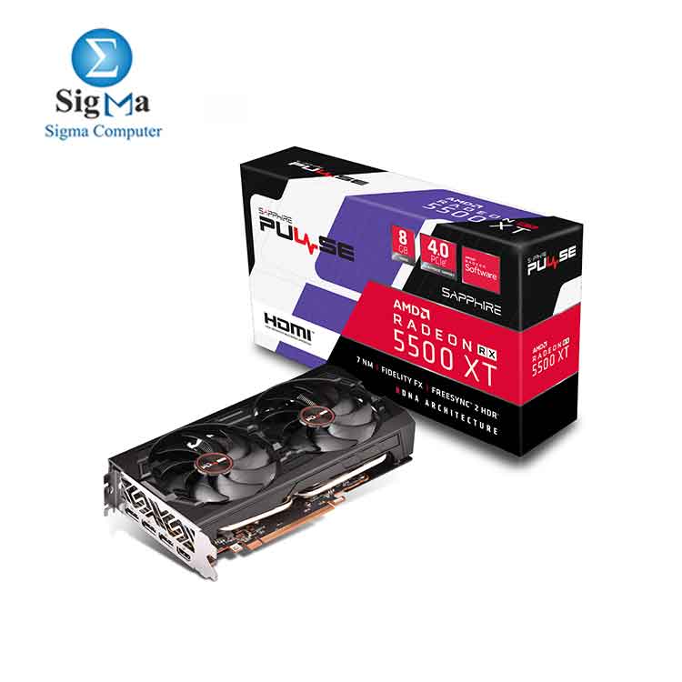 SAPPHIRE PULSE RX 5500 XT 8G GDDR6