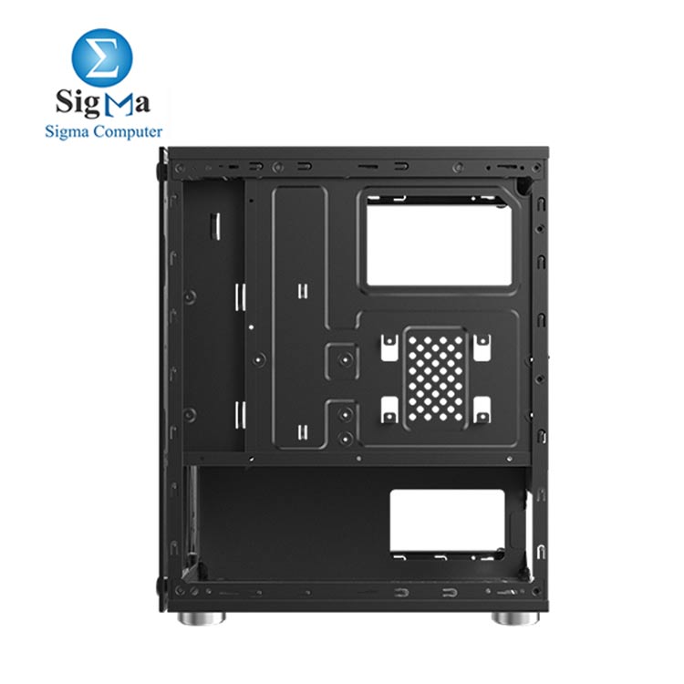 CASE Xigmatek Mini Tower Micro ATX Case Nyx-3F with Glass Panels (Black)