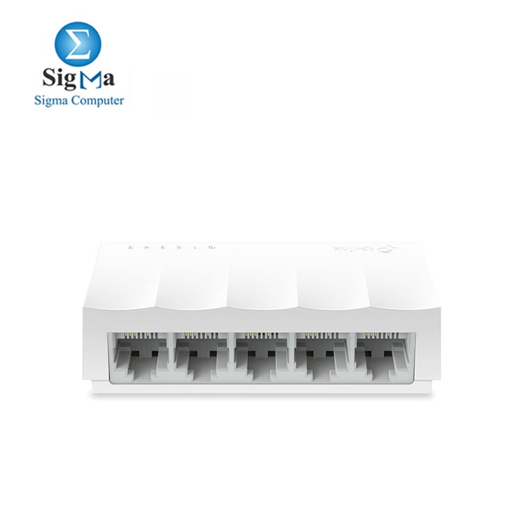 TP-LINK LS1005 5-Port Desktop/Wallmount 10/100Mpbs Network/Ethernet Switch, Ethernet SPLITTER, Plastic Case