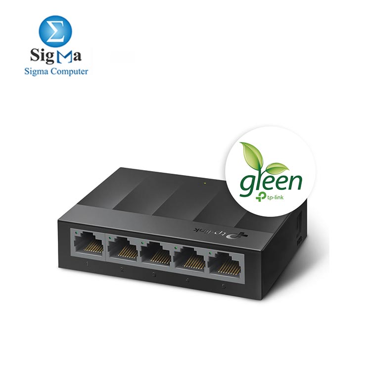 TP-Link Litewave 5 Port Gigabit Ethernet Switch | Desktop Ethernet Splitter | Plastic Case | Unshielded Network Switch | Plug & Play | Fanless Quiet | Unmanaged (LS1005G)