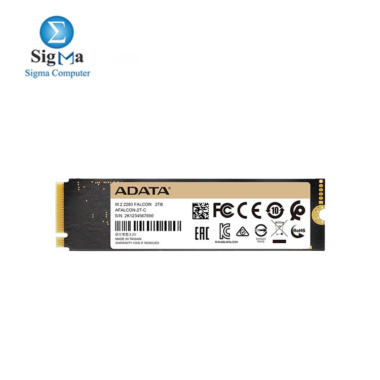 ADATA Falcon 3D NAND PCIe Gen3x4 NVMe 256G