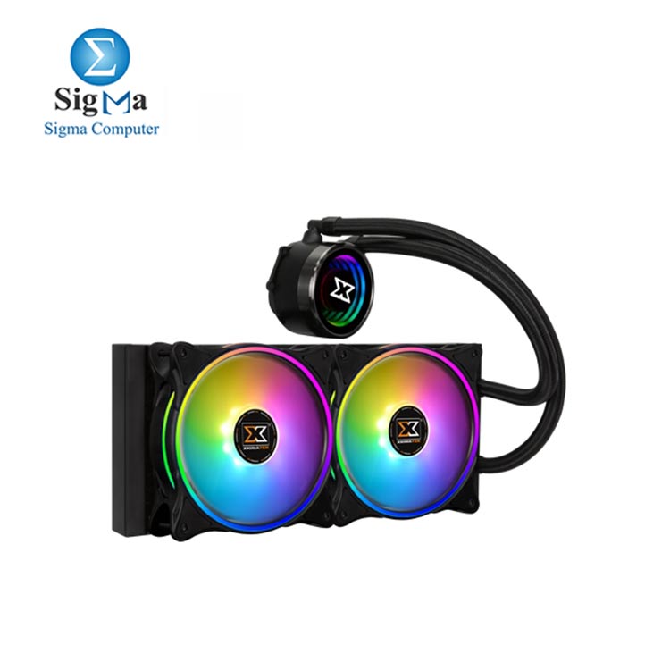 Xigmatek Aurora 240 240mm All-in-One Liquid CPU Cooler with ARGB