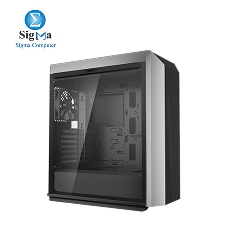 DeepCool CL500 Mid-Tower ATX Case High Airflow Mesh Front Panel I O USB Type-C port Tempered Glass Magnetic Side Panel Built-In Fan Hub and Graphics Card holder