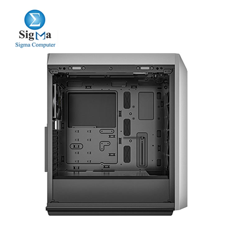 DeepCool CL500 Mid-Tower ATX Case High Airflow Mesh Front Panel I O USB Type-C port Tempered Glass Magnetic Side Panel Built-In Fan Hub and Graphics Card holder