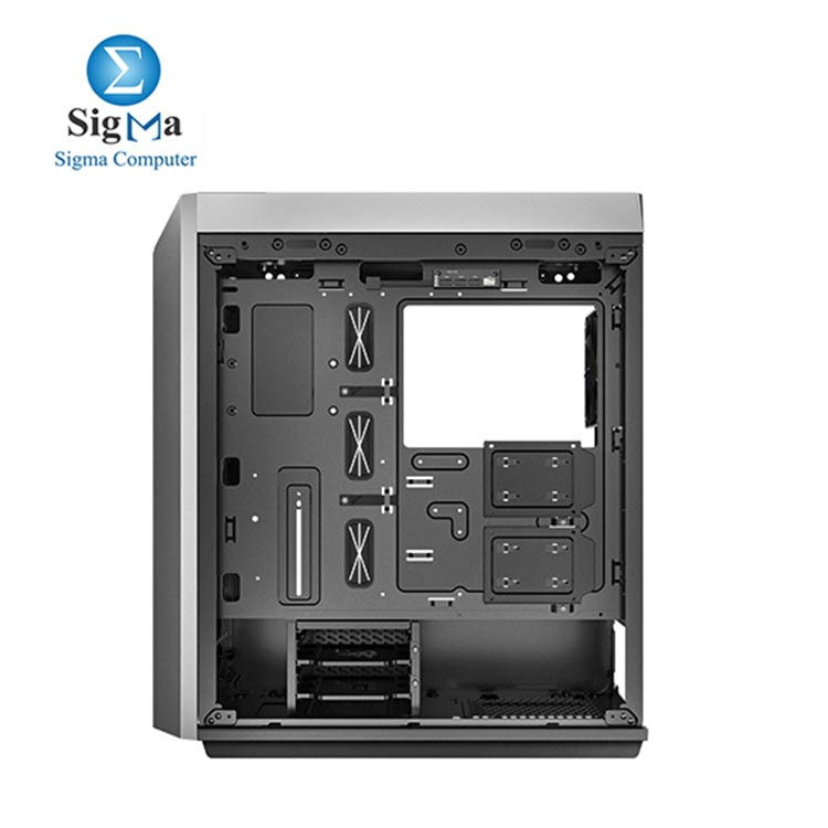 DeepCool CL500 Mid-Tower ATX Case High Airflow Mesh Front Panel I/O USB Type-C port Tempered Glass Magnetic Side Panel Built-In Fan Hub and Graphics Card holder