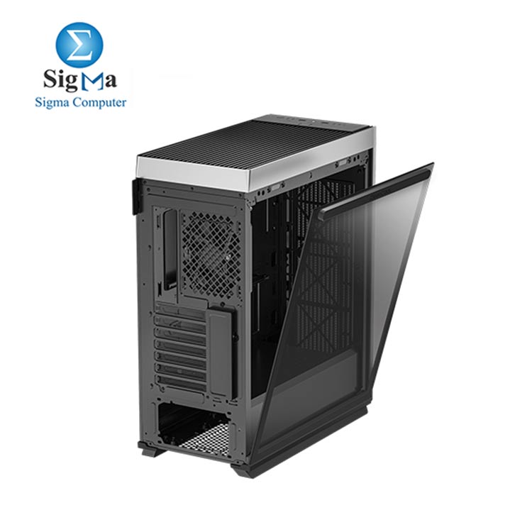 DeepCool CL500 Mid-Tower ATX Case High Airflow Mesh Front Panel I O USB Type-C port Tempered Glass Magnetic Side Panel Built-In Fan Hub and Graphics Card holder