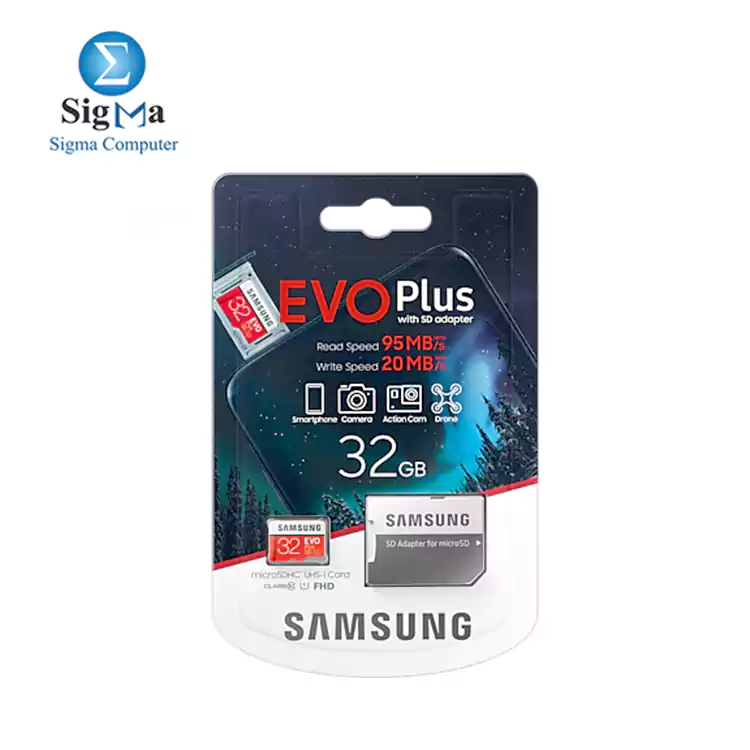 samsung EVO Plus microSD Memory Card 32GB