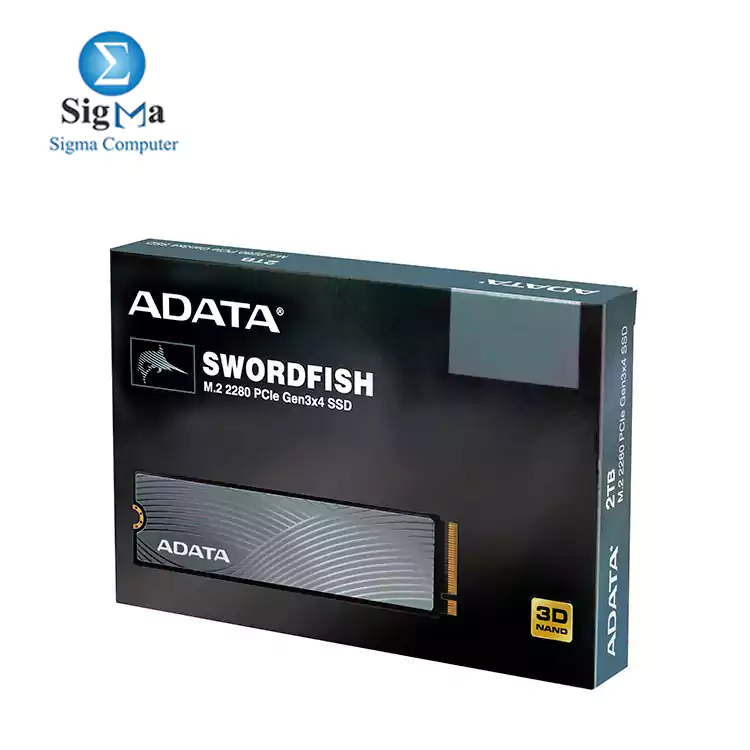 ADATA Swordfish 250GB 3D NAND PCIe Gen3x4 NVMe M.2 