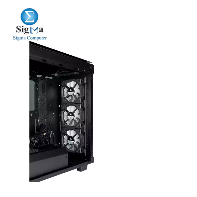 Corsair Obsidian Series 500D RGB SE Premium Mid-Tower Case, 3 ventiladores RGB