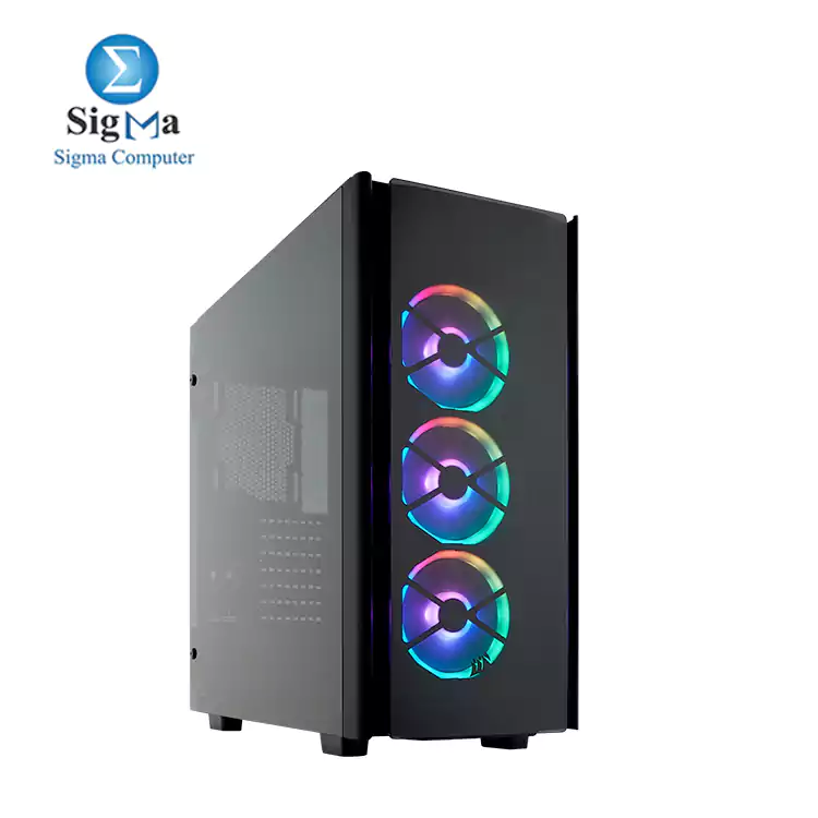 Corsair Obsidian Series 500D RGB SE Premium Mid-Tower Case  3 ventiladores RGB