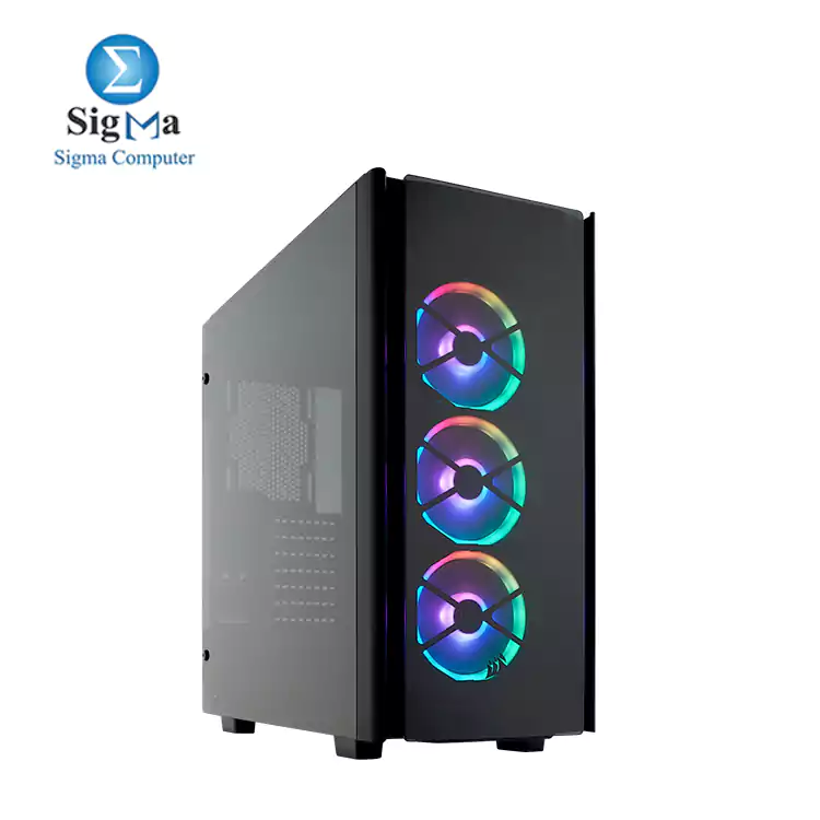 Corsair Obsidian Series 500D RGB SE Premium Mid-Tower Case  3 ventiladores RGB