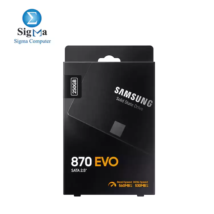 SAMSUNG 870 EVO 250GB SATA III SSD 