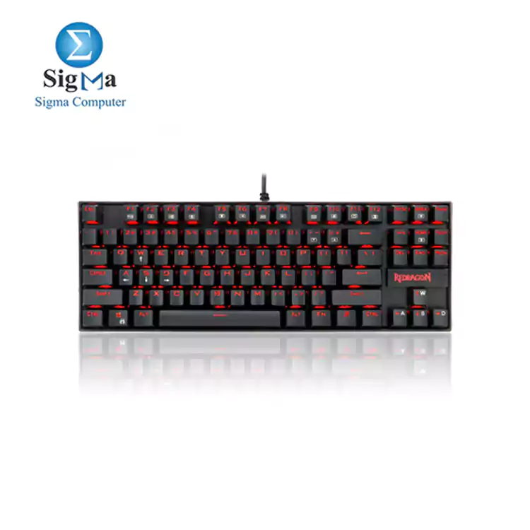 Redragon K552 Mechanical Gaming Keyboard LED RED Backlit Wired Keyboard with Red Switches