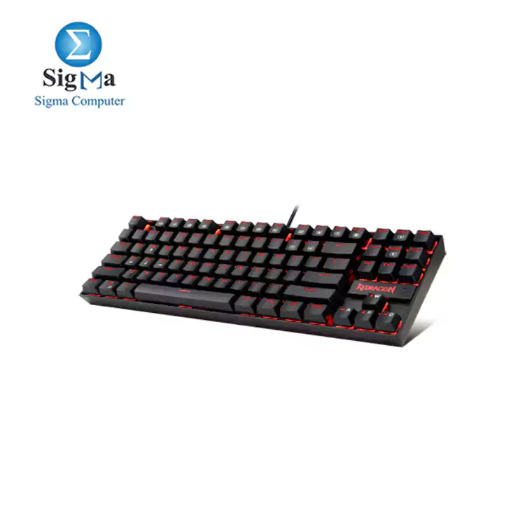 Redragon K552 Mechanical Gaming Keyboard LED RED Backlit Wired Keyboard with Red Switches