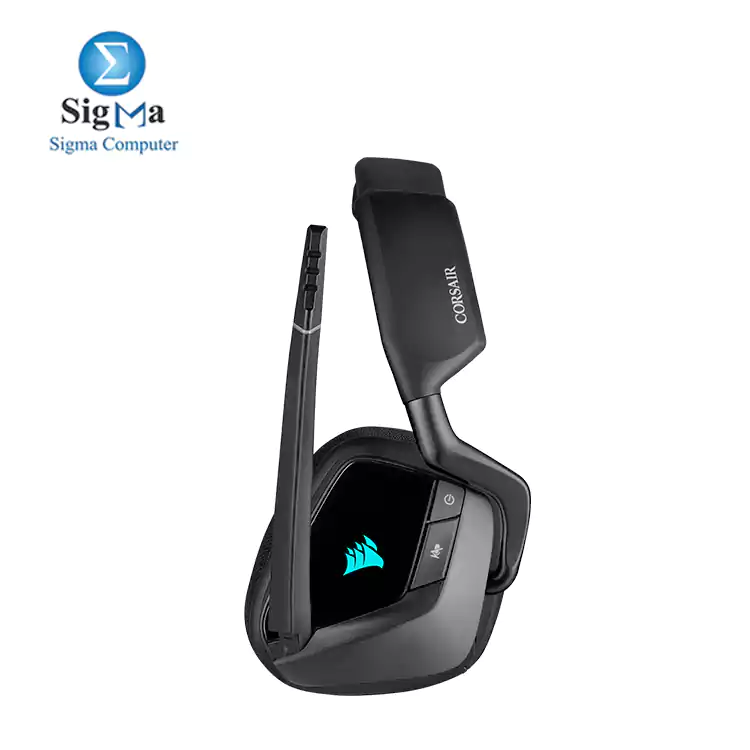 CORSAIR VOID RGB ELITE Wireless Premium Gaming Headset with 7.1 Surround Sound     Carbon