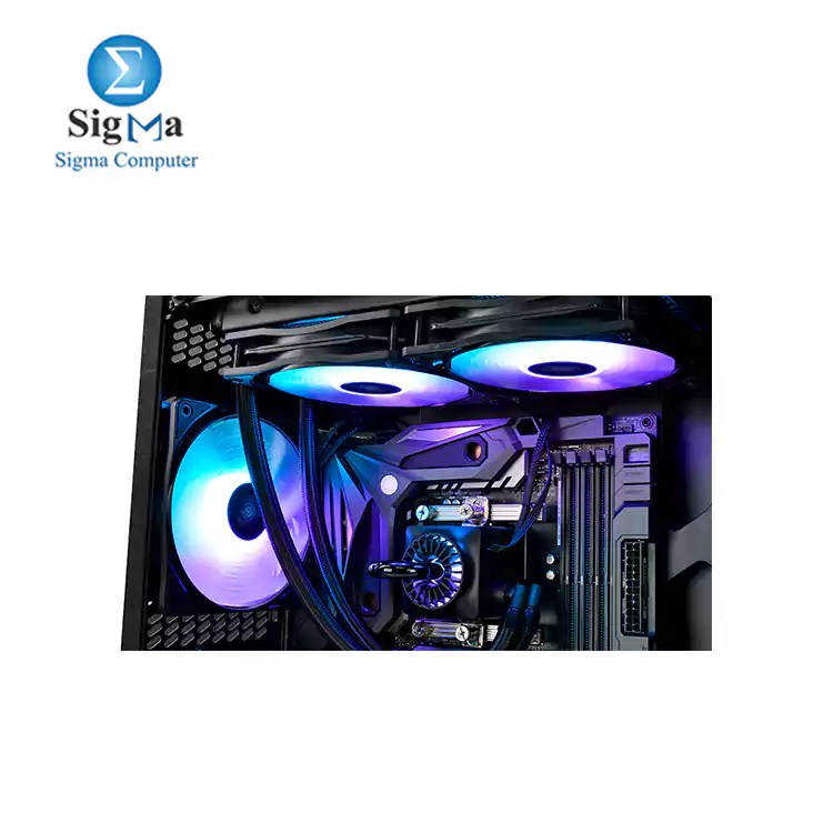 DEEPCOOL CF 120 - 3 IN 1 Addressable RGB, Motherboard SYNC by 5V ADD RGB 3-pin Header