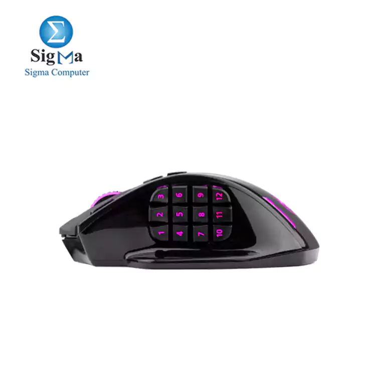 Redragon M913 Impact Elite Wireless Gaming Mouse, 16000 DPI Wired/Wireless RGB Gamer Mouse with 20 Programmable Buttons