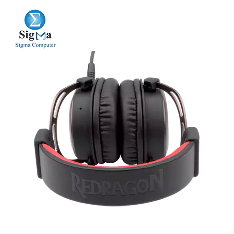 Redragon H710 Helios Wired Gaming Headset - 7.1 Surround Sound - Memory Foam Ear Pads - 50MM Drivers - Detachable Microphone - Multi Platform Headphone - Works with PC PS4 Switch