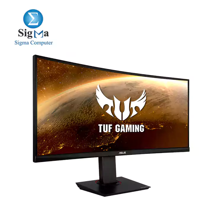 TUF Gaming VG35VQ Gaming Monitor – 35 inch WQHD (3440x1440), 100Hz, Extreme Low Motion Blur™, Adaptive-Sync,1ms (MPRT), Curved