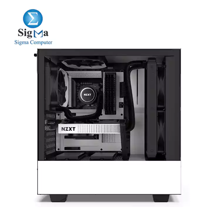 NZXT H510 - CA-H510B-W1 - Compact ATX Mid-Tower 2 FANS 120 MM PC Gaming Case