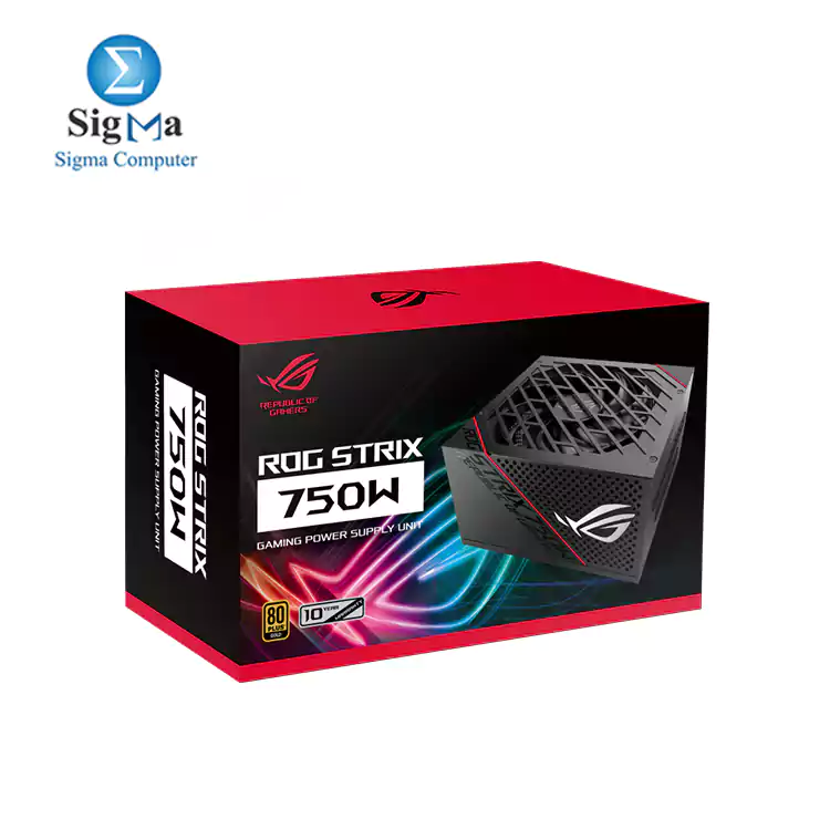 ASUS ROG Strix 750G Fully Modular 80 Plus Gold 750W ATX Power Supply