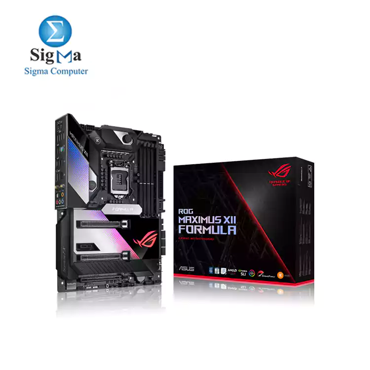 ASUS ROG Maximus XII Formula Z490 (WiFi 6) LGA 1200 (Intel 10th Gen) ATX Gaming Motherboard