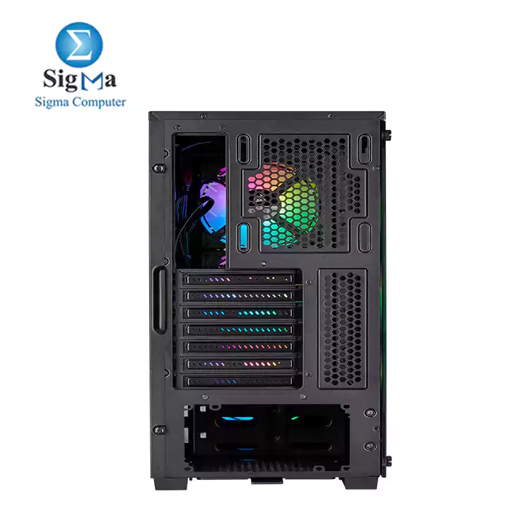 CORSAIR iCUE 220T RGB Airflow Tempered Glass Mid-Tower Smart Case — Black