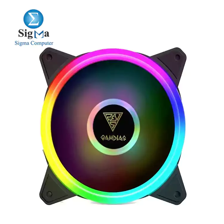 Gamdias Case Fan Cooling CHIONE M2-1201 RGB