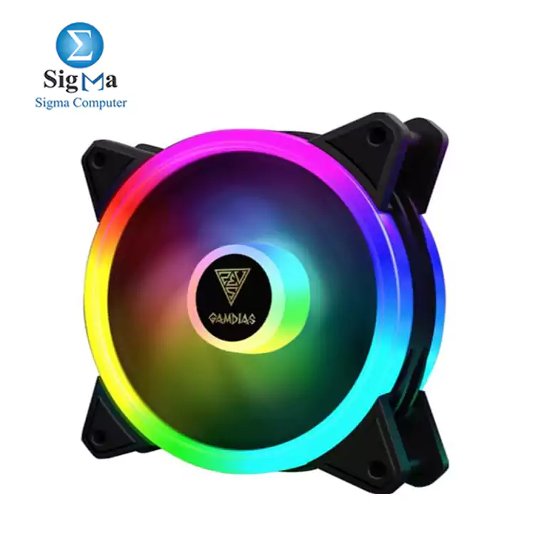 Gamdias Case Fan Cooling CHIONE M2-1201 RGB