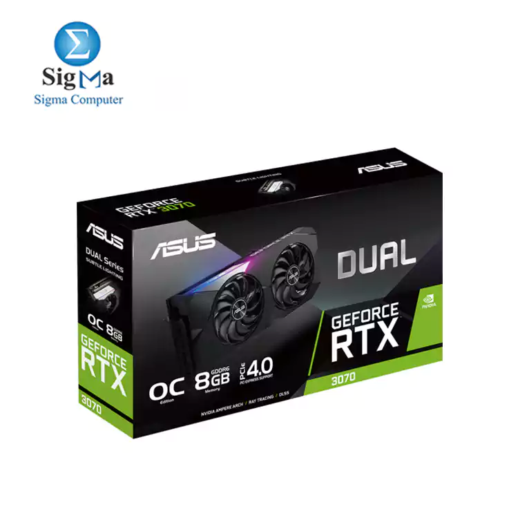 ASUS DUAL-RTX 3070-O8G Graphics Cards - ASUS