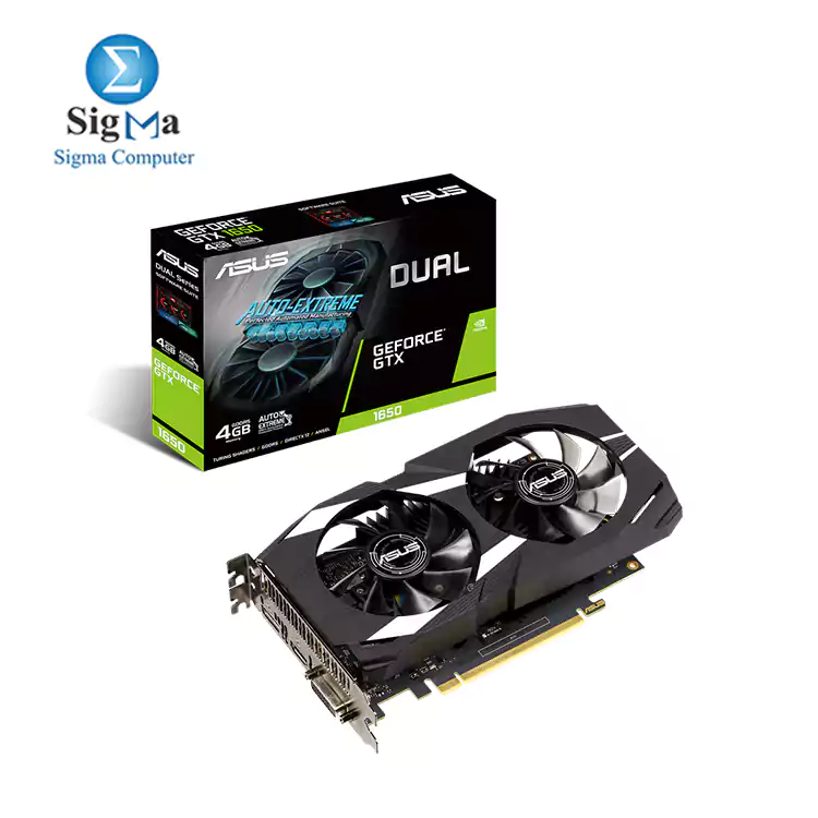 ASUS Dual GeForce® GTX 1650 4GB GDDR5