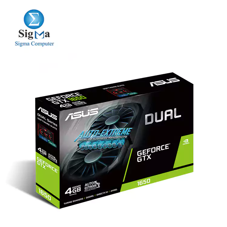 ASUS Dual GeForce   GTX 1650 4GB GDDR5