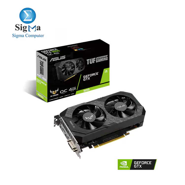 ASUS TUF Gaming GeForce® GTX 1650 OC edition 4GB GDDR5 GAMING