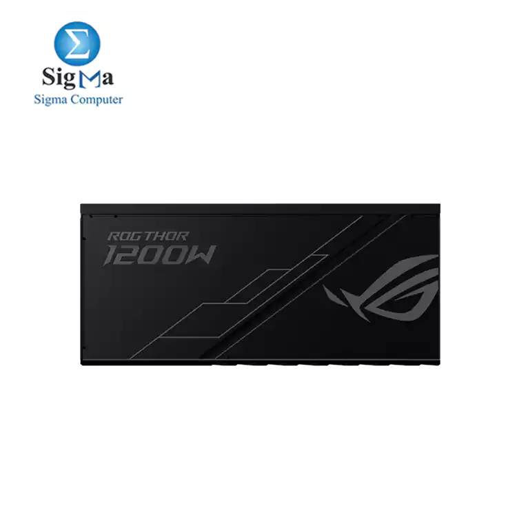 ASUS ROG THOR 1200W PSU  80  Platinum  100A on  12V rail  fully modular  Aura Sync RGB  premium sleeved cables
