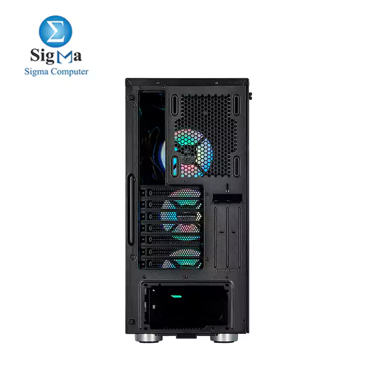 CORSAIR iCUE 465X RGB Mid-Tower ATX Smart Case — BLACK