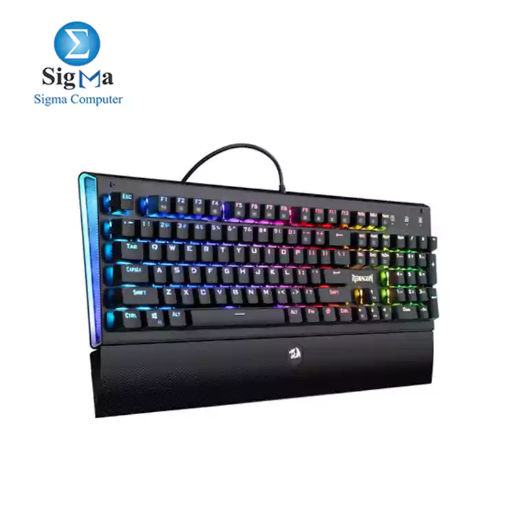 Redragon ARYAMAN K569 RGB MECHANICAL GAMING KEYBOARD- Blue switch