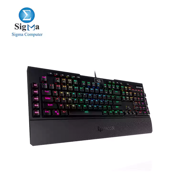 Redragon K586 Brahma RGB Gaming Mechanical Keyboard-BLACK