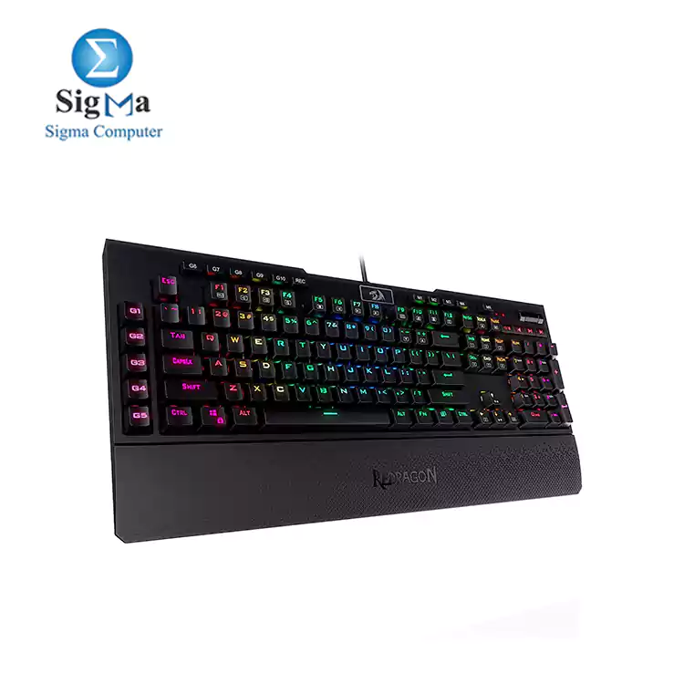 Redragon K586 Brahma RGB Gaming Mechanical Keyboard-BLACK