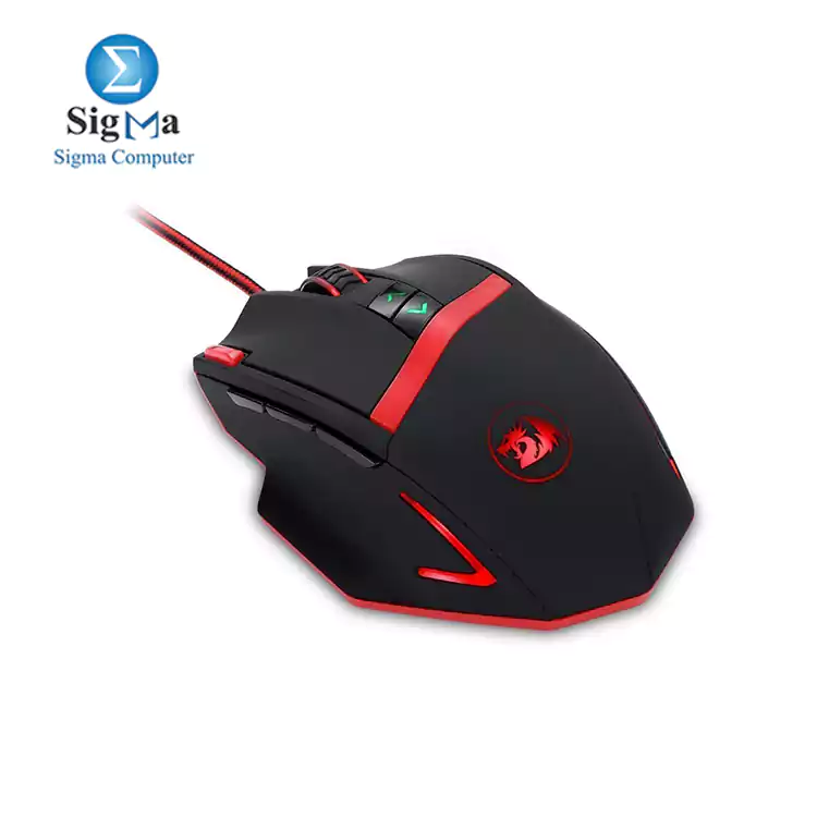 Redragon M801 Mammoth 16400 DPI Programmable Laser Gaming Mouse for PC-BLACK