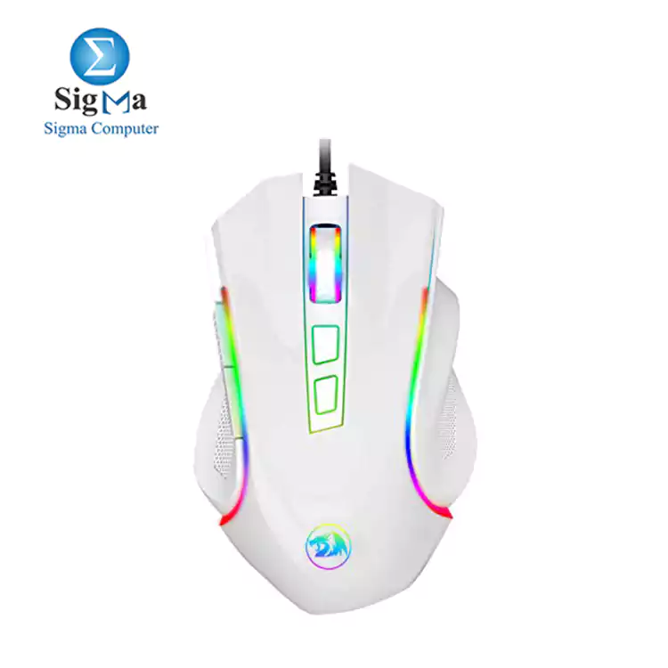 Redragon M602 RGB Wired Gaming Mouse RGB-WHITE