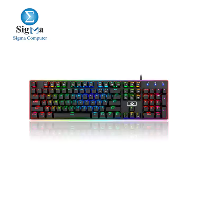 Redragon K595 RGB Backlighting Gaming Mechanical Keyboard Blue Switches