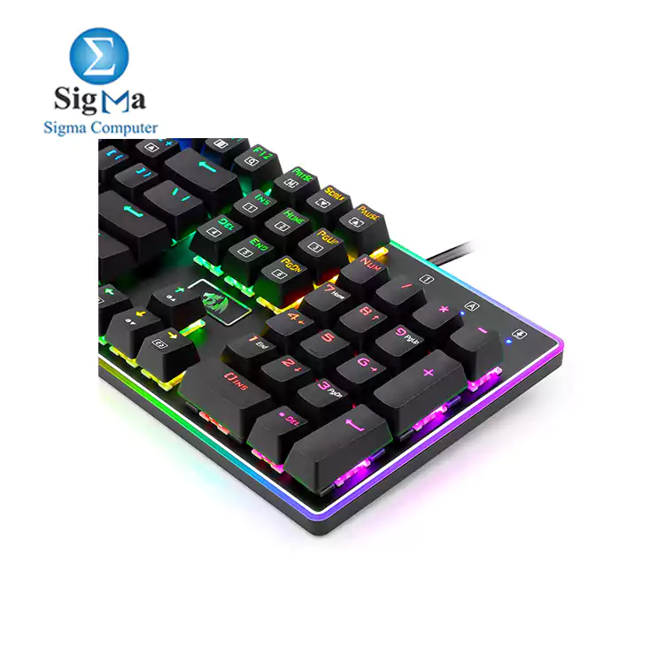 Redragon K595 RGB Backlighting Gaming Mechanical Keyboard Blue Switches