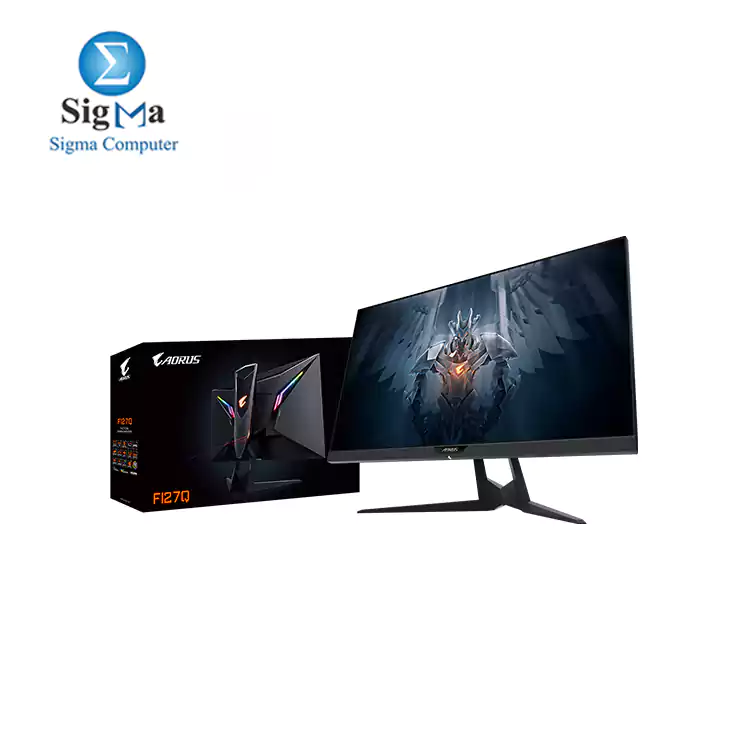 GIGABYTE AORUS FI27Q-EK 27  165Hz 1440P HBR3 NVIDIA G-SYNC Compatible IPS Gaming Monitor