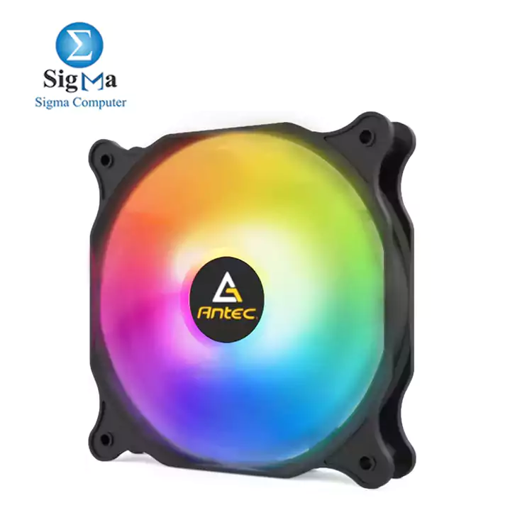 Antec-FAN CASE F1- 120mm Case Fan  RGB Case Fans  PC Fan  4-PIN RGB  F12 Series SINGLE