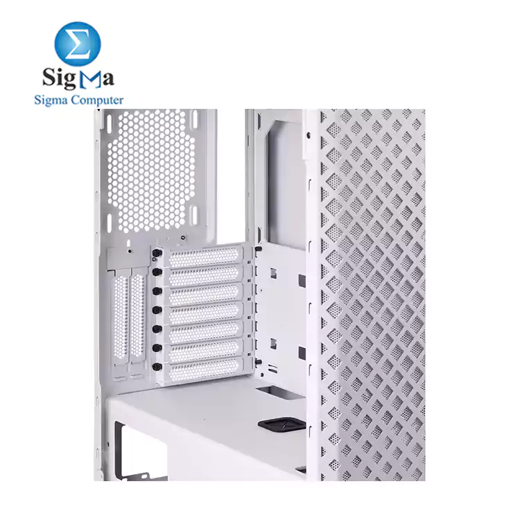 XPG DEFENDER PRO ARGB MID -TOWER CASE-WHITE with x3 included XPG VENTO 120 ARGB fans