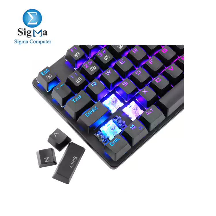 T-DAGGER Bora T-TGK315 Gaming Mechanical Keyboard RGB Backlighting