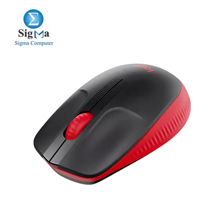 Logitech Wireless Mouse M190 - Full Size-RED